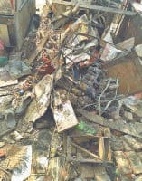 yamunanagar, dukan fire