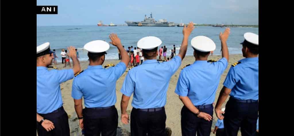 Indian Navy bids farewell to world’s oldest aircraft carrier INS Viraat