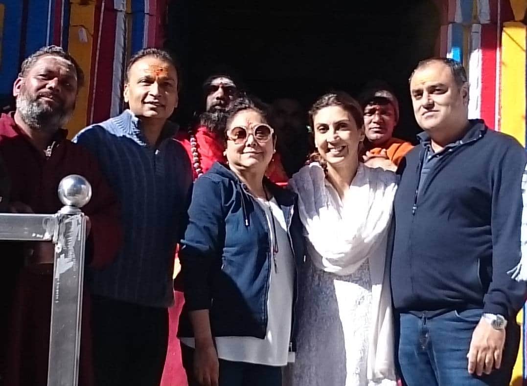 anil ambani reach kedarnath badrinath with family