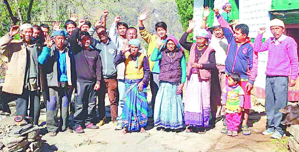 Pato village demonstrated against CM