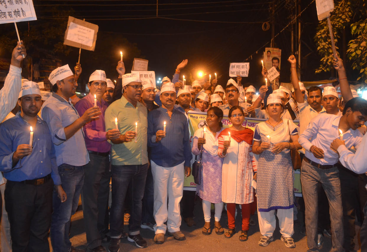 for pld pension atewa dmonstrated candle march