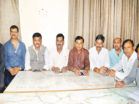 samajwadi leader base in danger