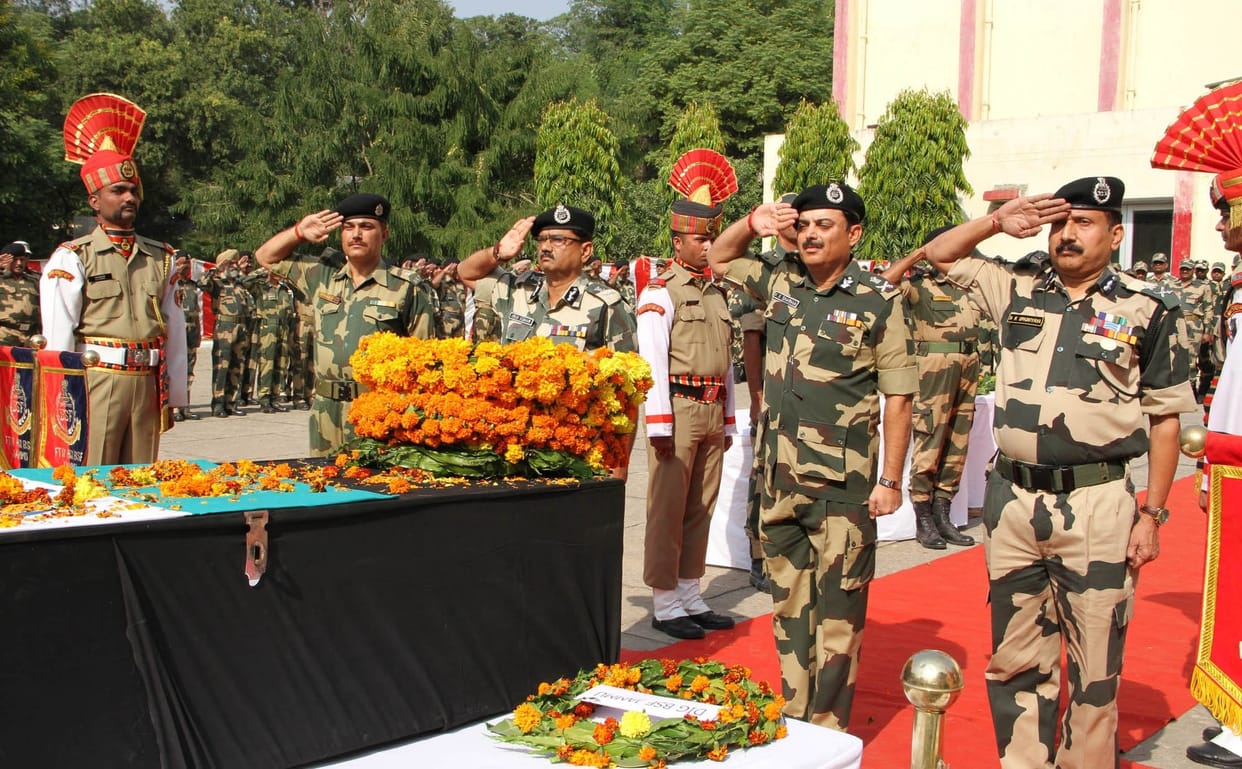 LAST RITES OF SHAHEED SUSHIL KUMAR IN JAMMU