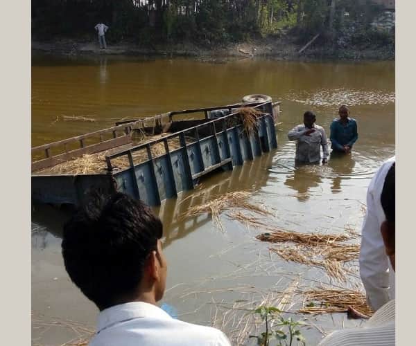 Accident in sitapur.
