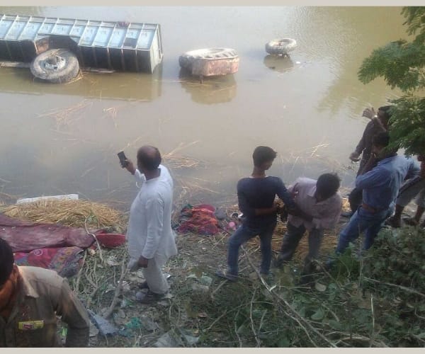 Accident in sitapur.