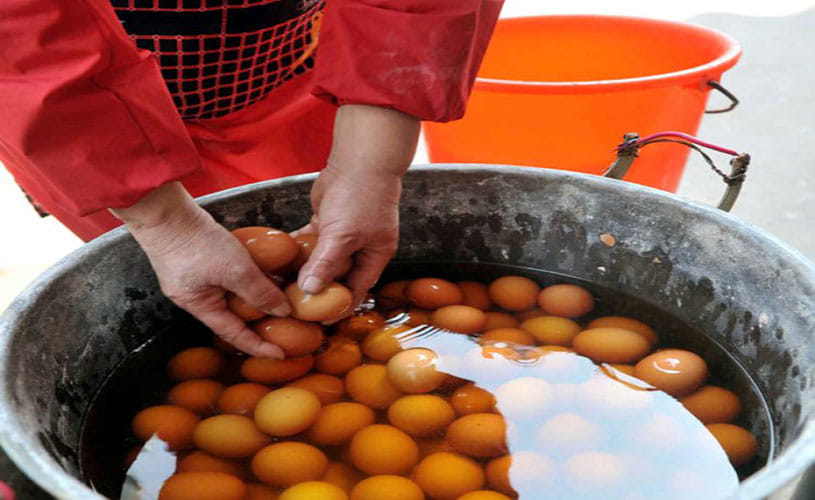 Urine-Boiled Eggs Are a Cultural Delicacy