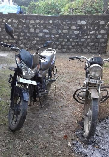 Bike of smugglers