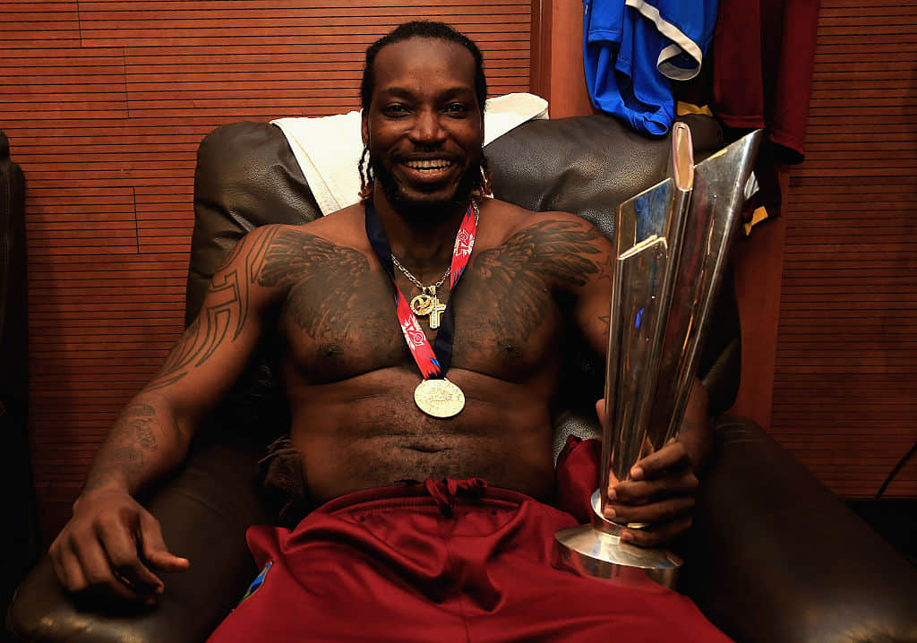 chris gayle dance on tare gin gin yaad mein teri song