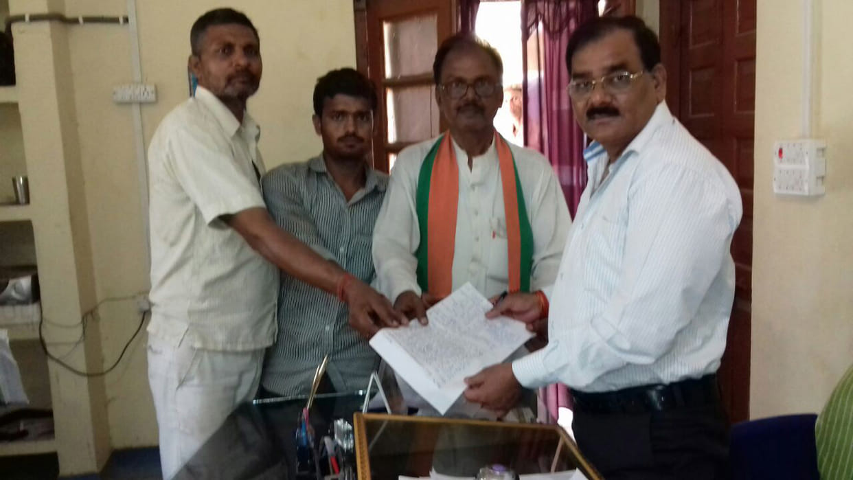 given paper for action on encroachment