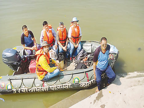 Kotia in the team saw 19 dolphins