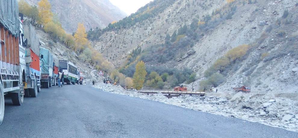 Manali leh road tarring is completed