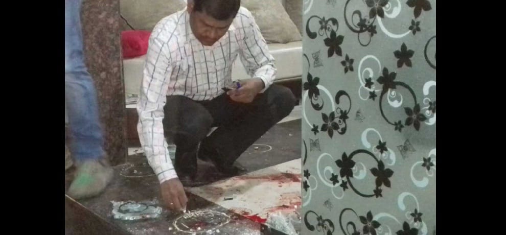 10 round firing at financer office, assistant died