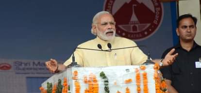 modi in varanasi remembered army jawans