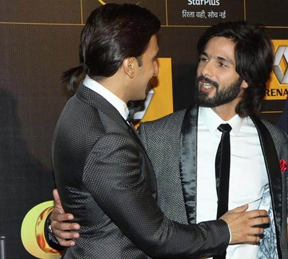 Shahid opens up on tiff with Ranveer Singh