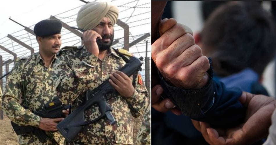 punjab bsf caught pakistani boy trying to cross indian border