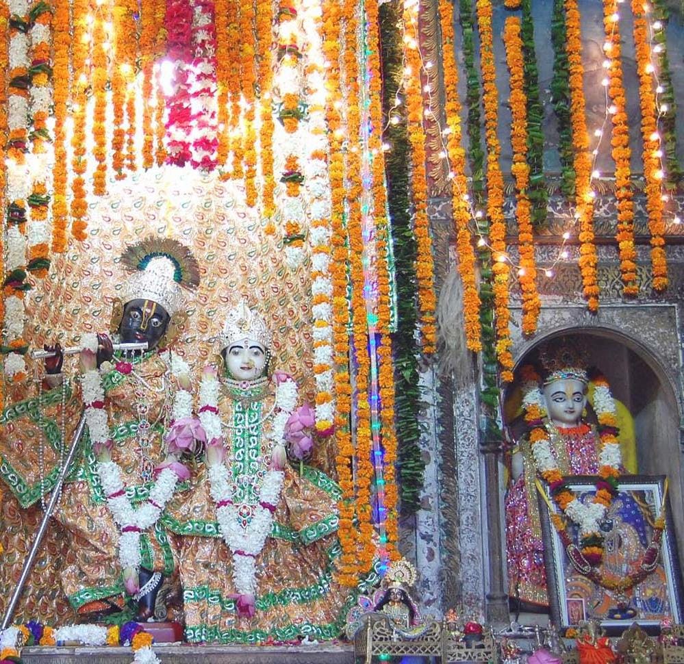 radha krishna temple in kankhal haridwar.
