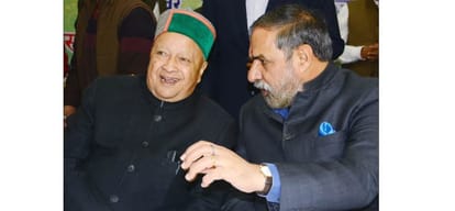 Stand-off between CM Virbhadra singh and HPCC chief Sukhvinder Singh Sukhu continuing
