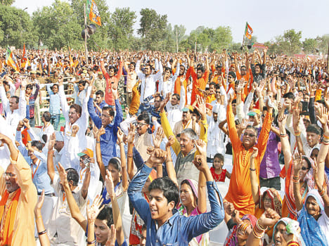 Calculating sought power in Uttar Pradesh, Madhya Pradesh actions