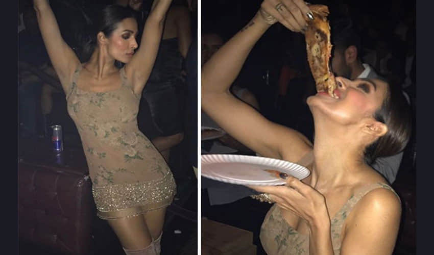malaika arora doing party with her friends in new york