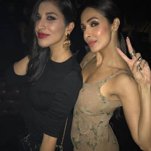 malaika arora doing party with her friends in new york