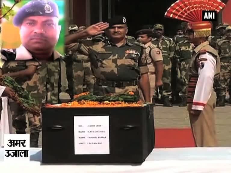जम्मू में शहीद हुआ जवान 