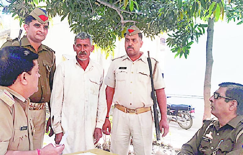 35 years later came to grips accused of rape