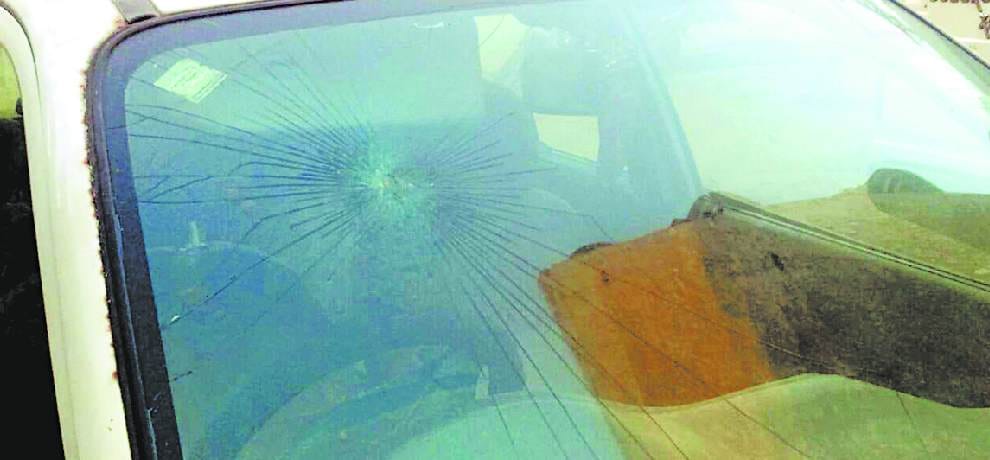 The car;s hit in baddi