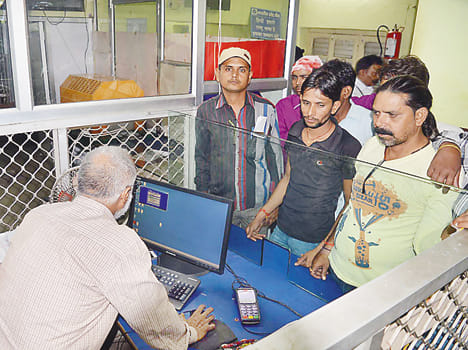 The bank had to collect invoices scuffles