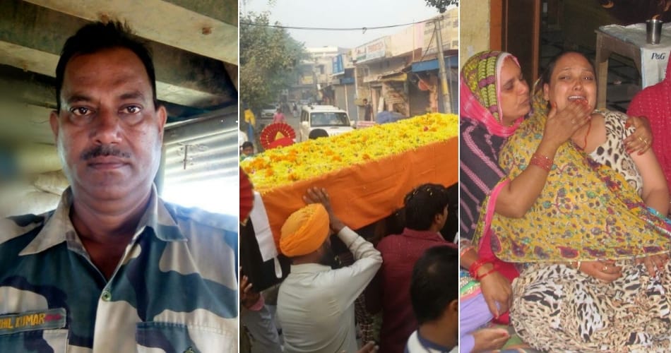  Haryana Kurukshetra bsf soldier sushil kumar funeral, pictures