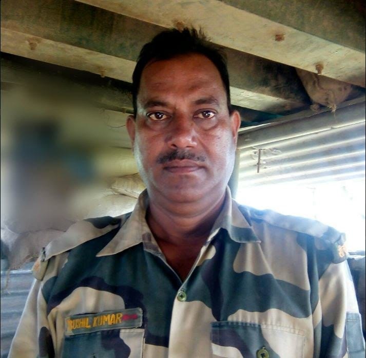 Haryana Kurukshetra bsf soldier sushil kumar martyr, Funeral today