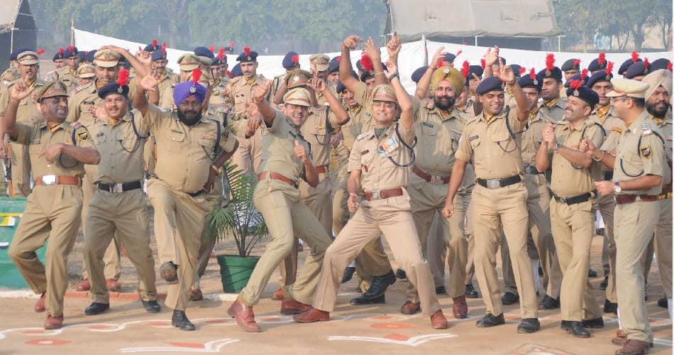  ludhiana police nagin dance at Foundation Day of 26th Corps ITBPF