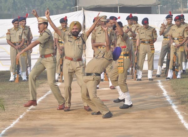  ludhiana police nagin dance at Foundation Day of 26th Corps ITBPF