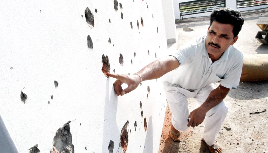 five school closed on international border due to heavy shelling