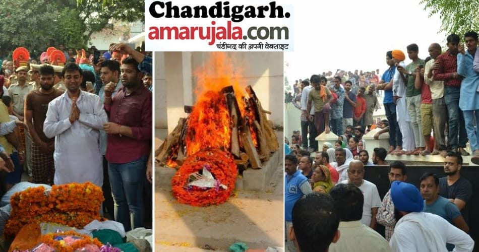  Haryana Kurukshetra bsf soldier sushil kumar funeral, pictures