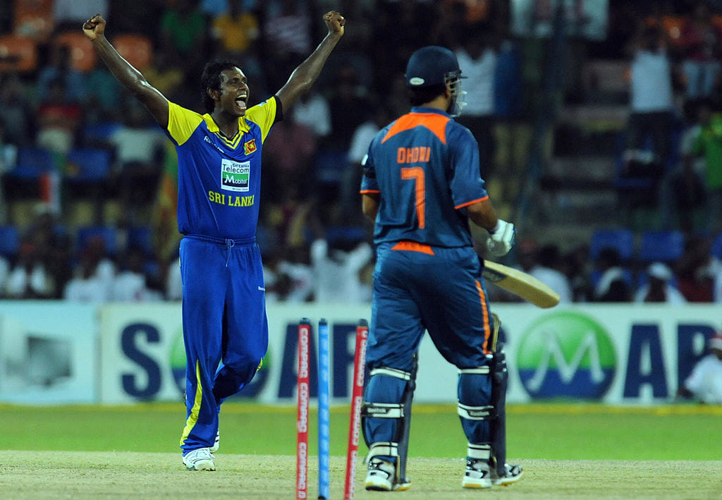 Angelo Mathews Out Due to Several Injuries in Leg