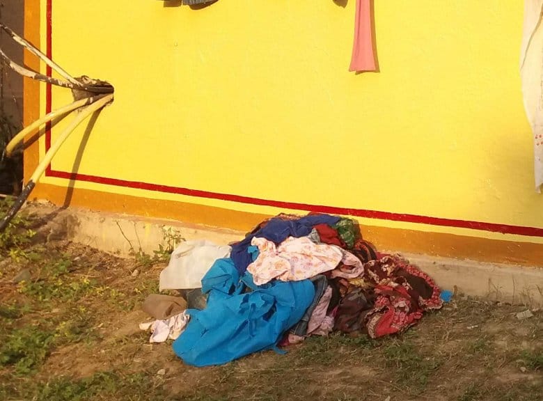 charity wall in dehradun.