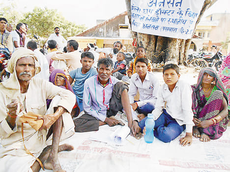 Doctor to act on the victim sitting on hunger strike