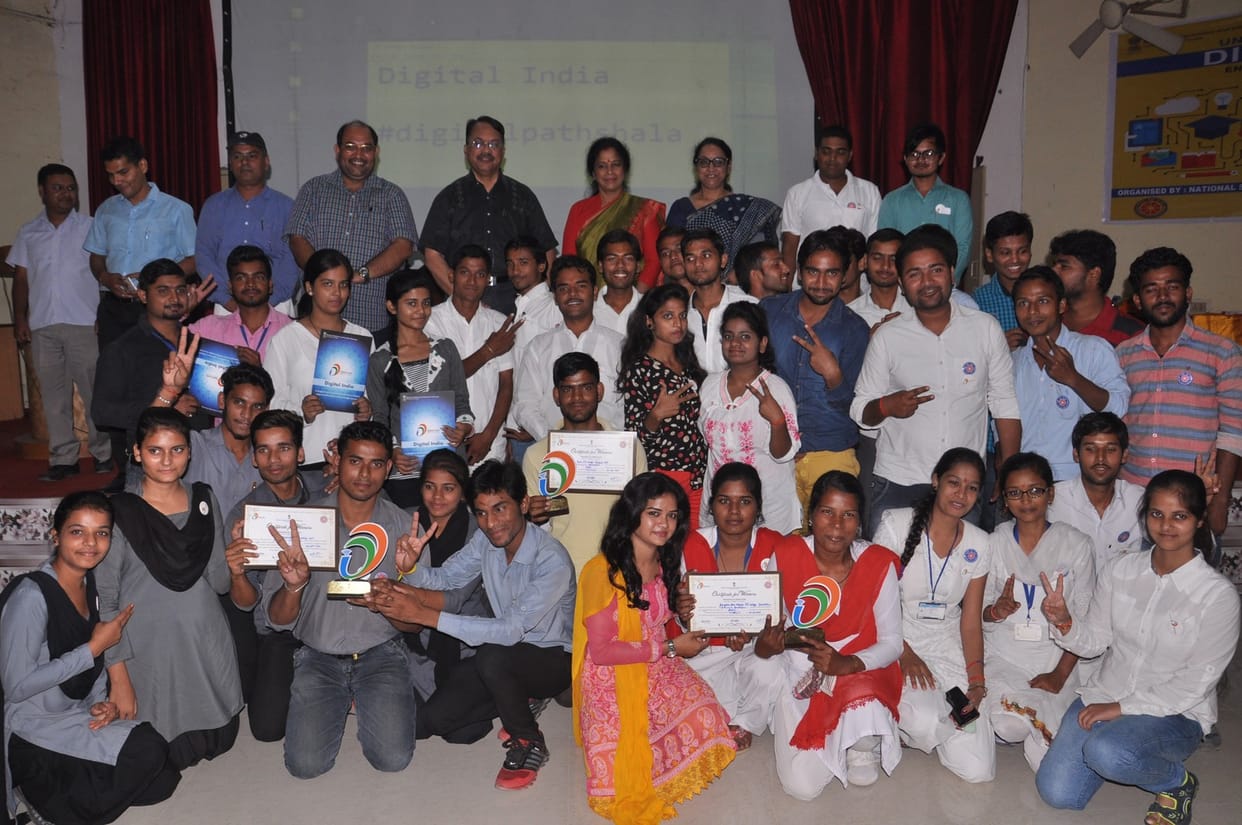 Digital India workshop in gorakhpur university