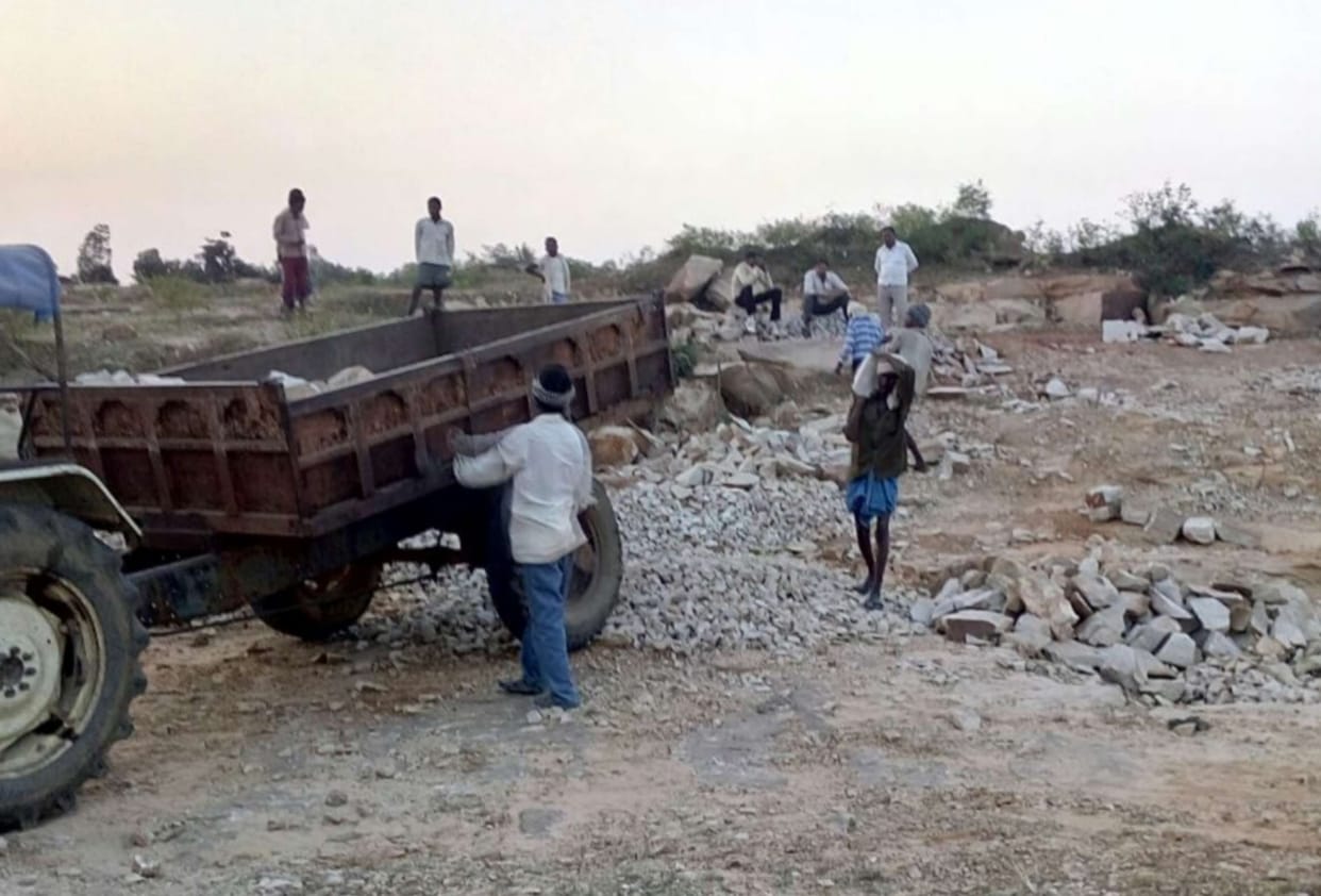 Not stopped illegal mining