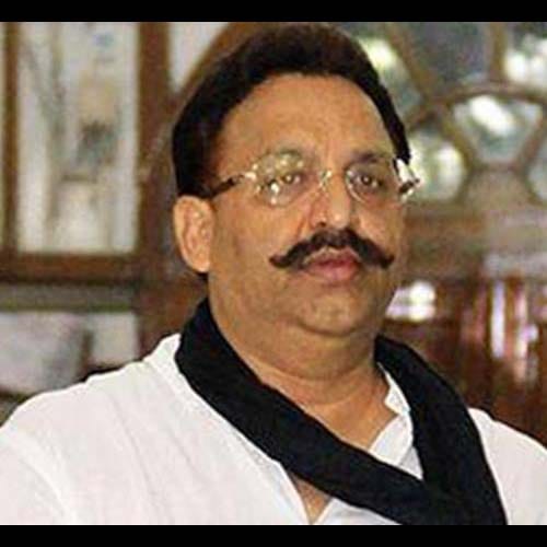 many criminal cases registered against Mulayam's leader Mukhtar Ansari