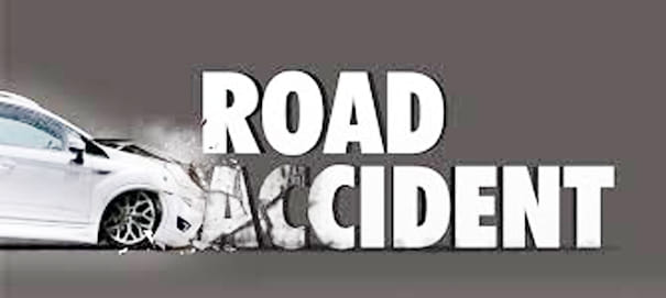 dm unhurt in a road accident