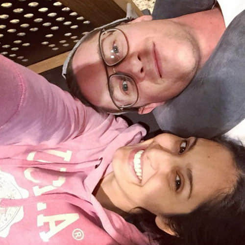 bruna celebrated her birthday with her boyfriend