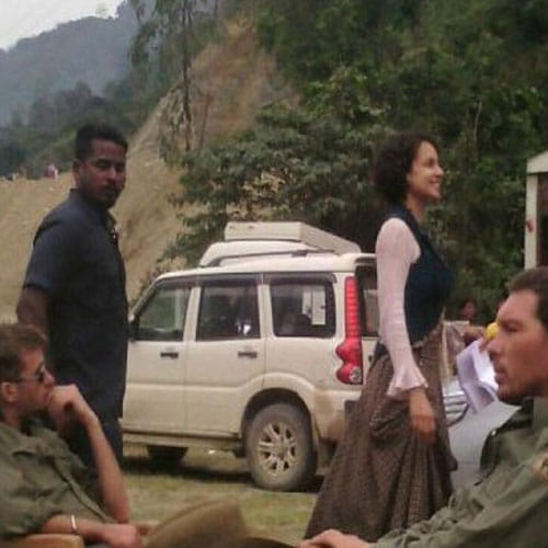 kangana said that she was doing toilet in open