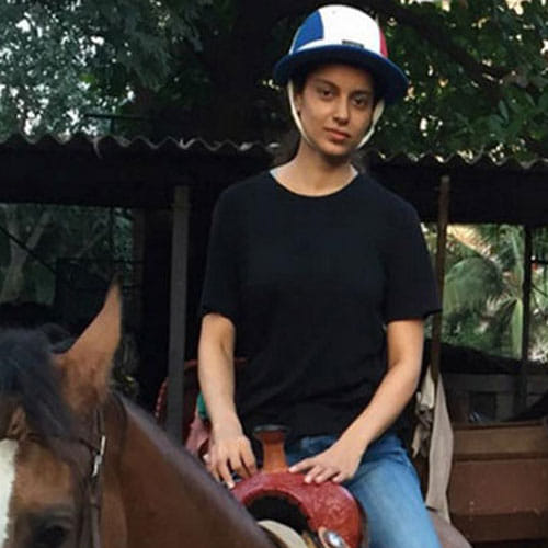 kangana said that she was doing toilet in open