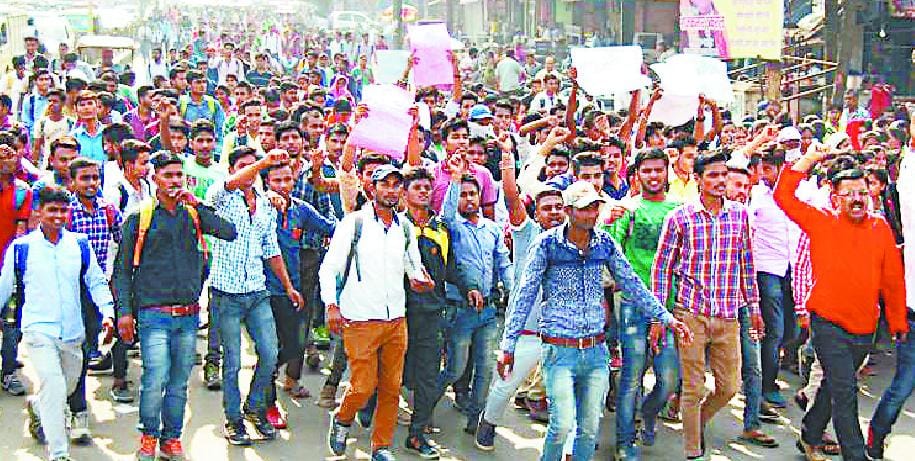 Students took to the streets with the revelations of murder Sarita