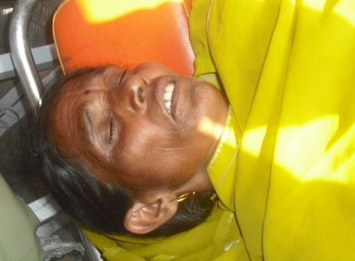  stone pelting in kota prastav 