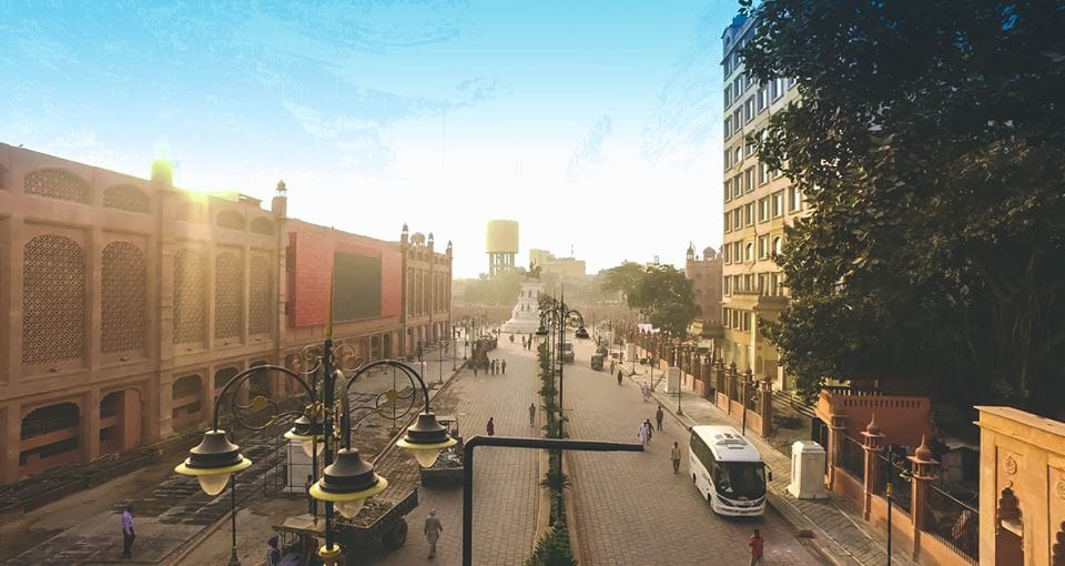Heritage street in amritsar punjab, cm parkash singh badal Inaugaration