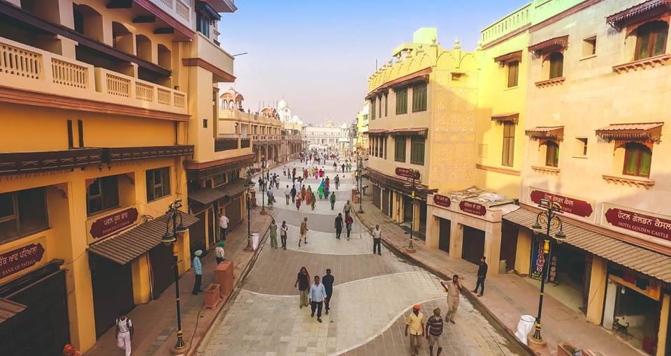 Heritage street in amritsar punjab, cm parkash singh badal Inaugaration