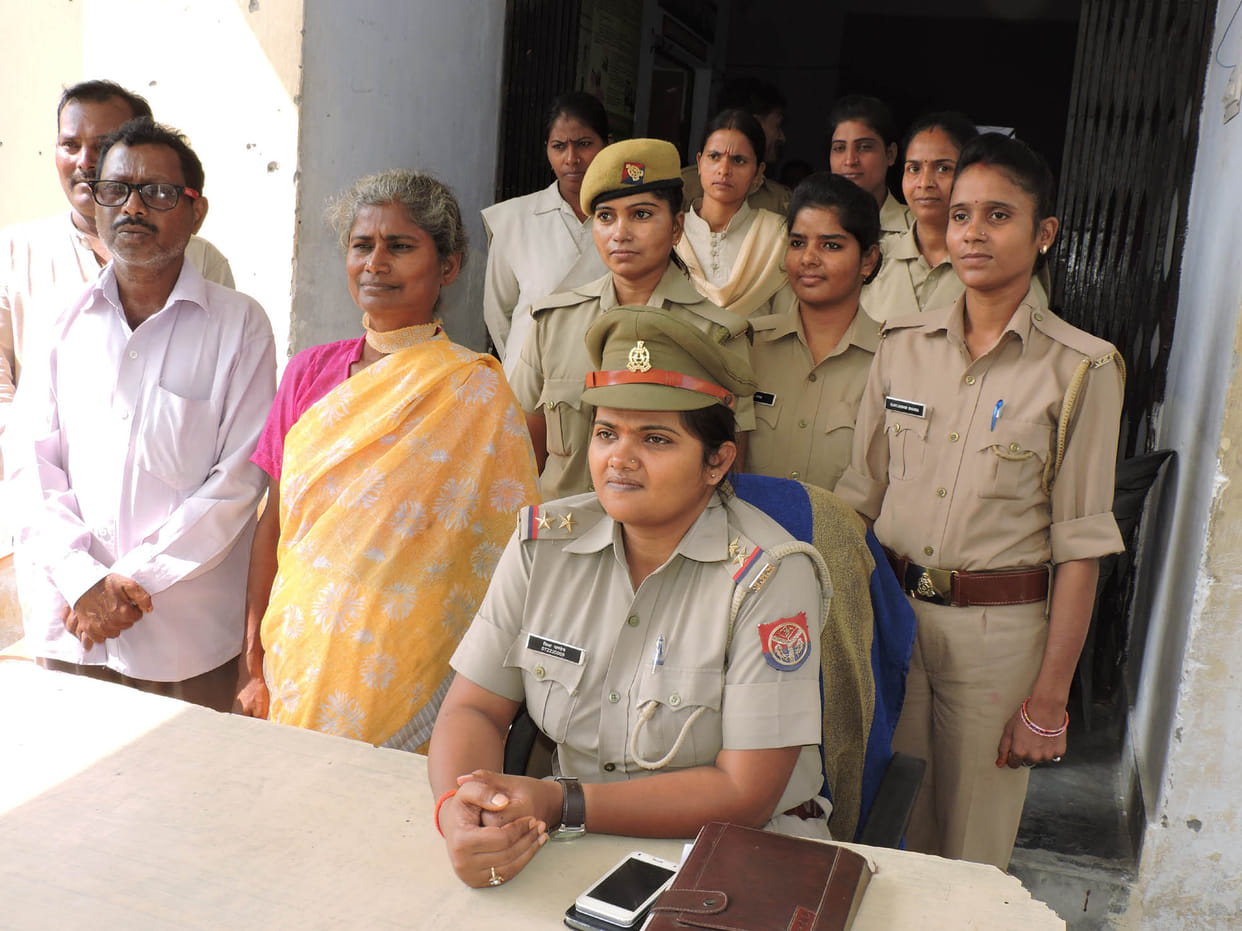 Andhra Pradesh Women found in Kushinagar