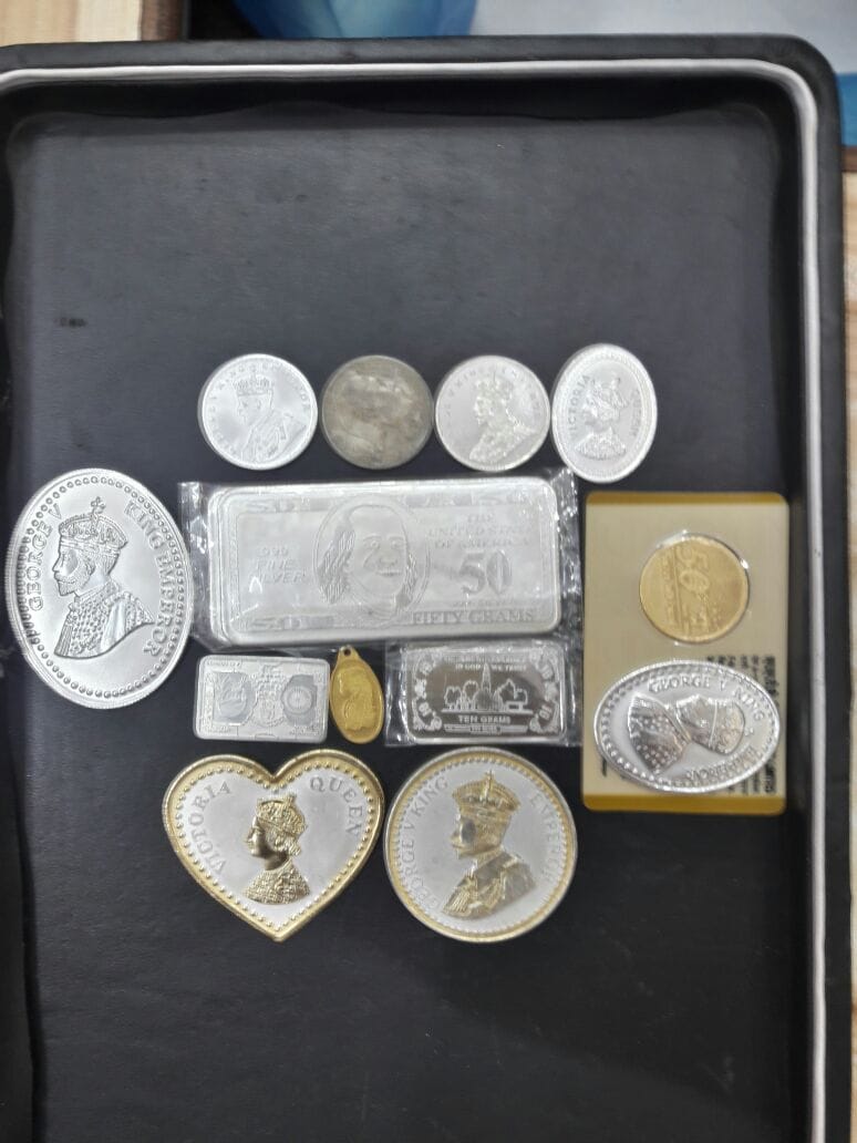 Buy playing patting silver coin